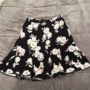 Kate Spade floral skirt, size 0